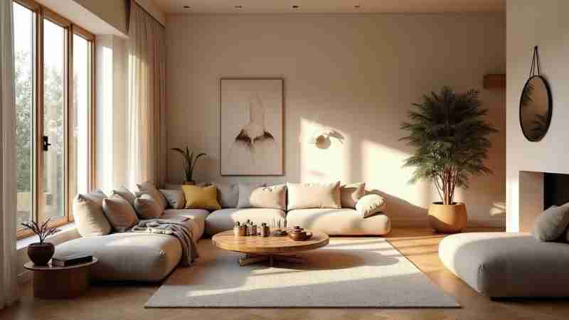 Interior design trends shape 2025 and inform 2026 aesthetics, Concept art for illustrative purpose, tags: sich - Monok